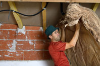 Upper Postern tapered roof insulation